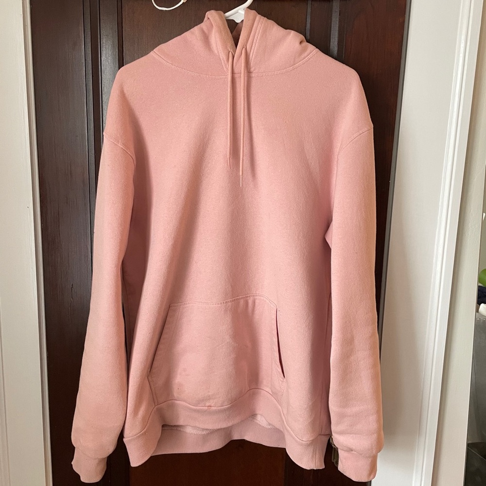 Pink hoodie